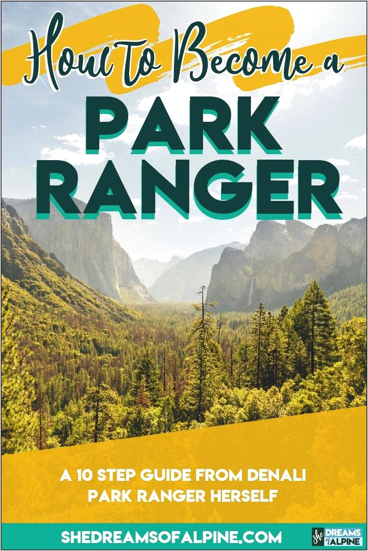 National Park Ranger Resume Example
