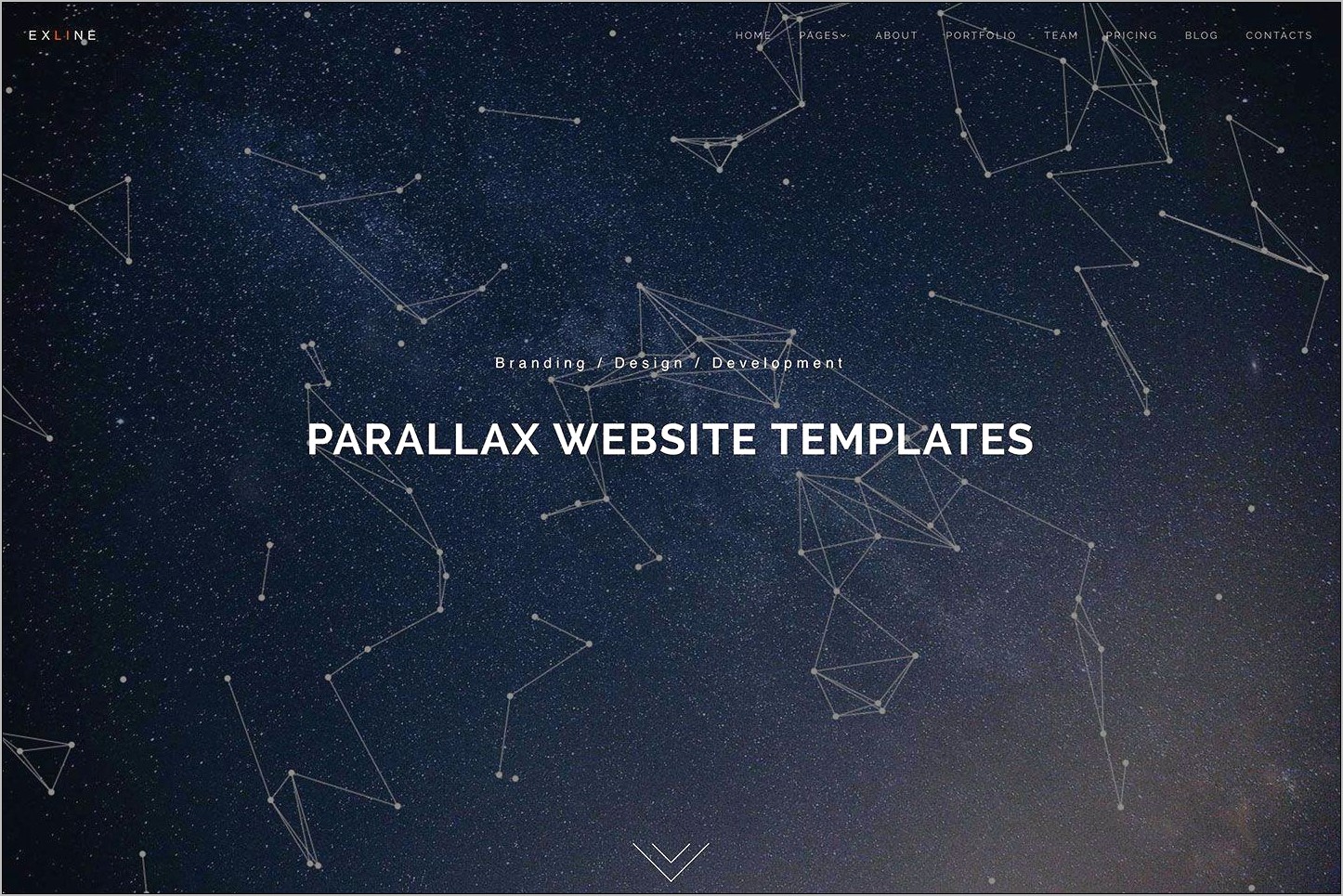 New Bootstrap Parallax Templates Free Download