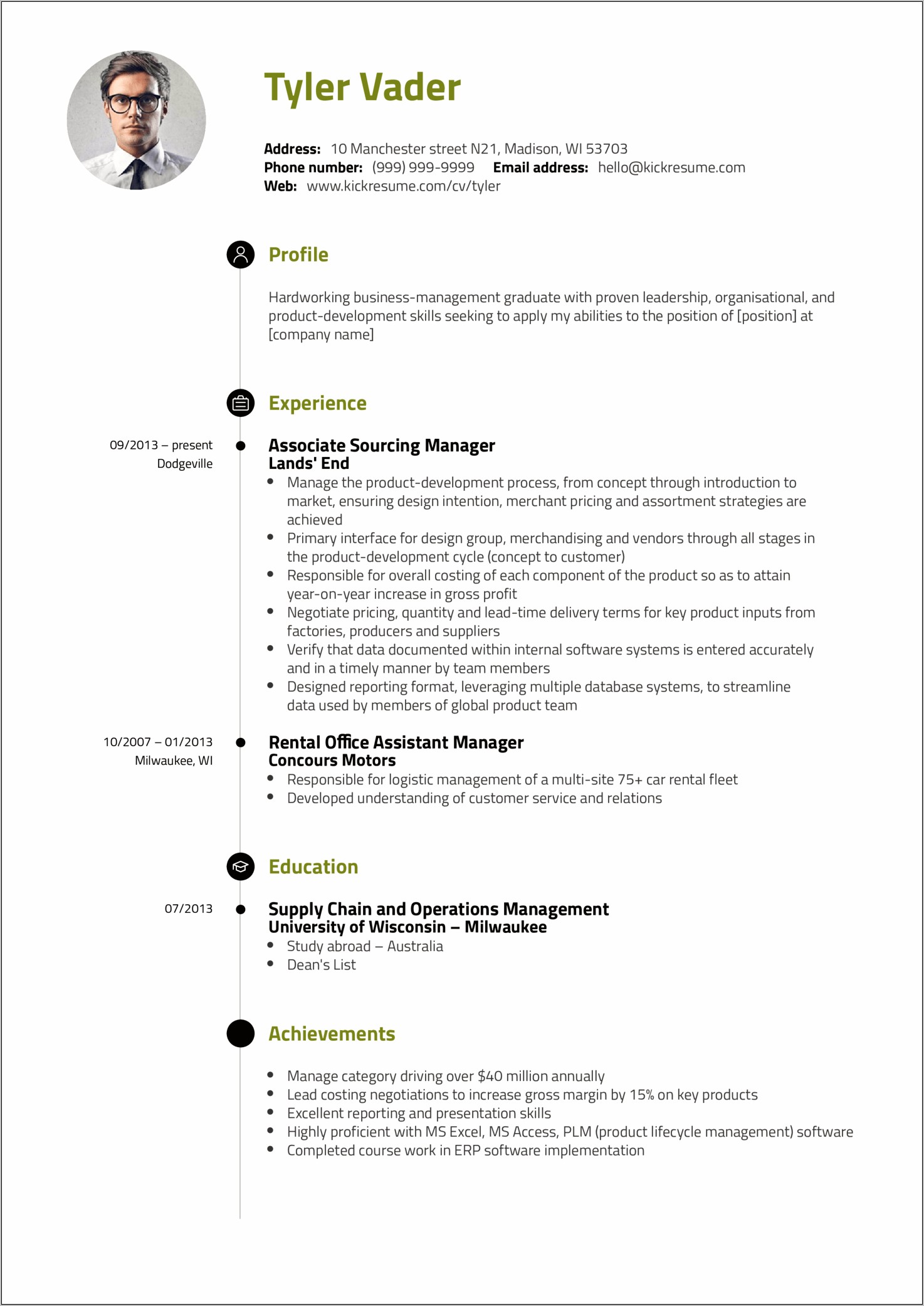 New Graduate Resume Objective Examples