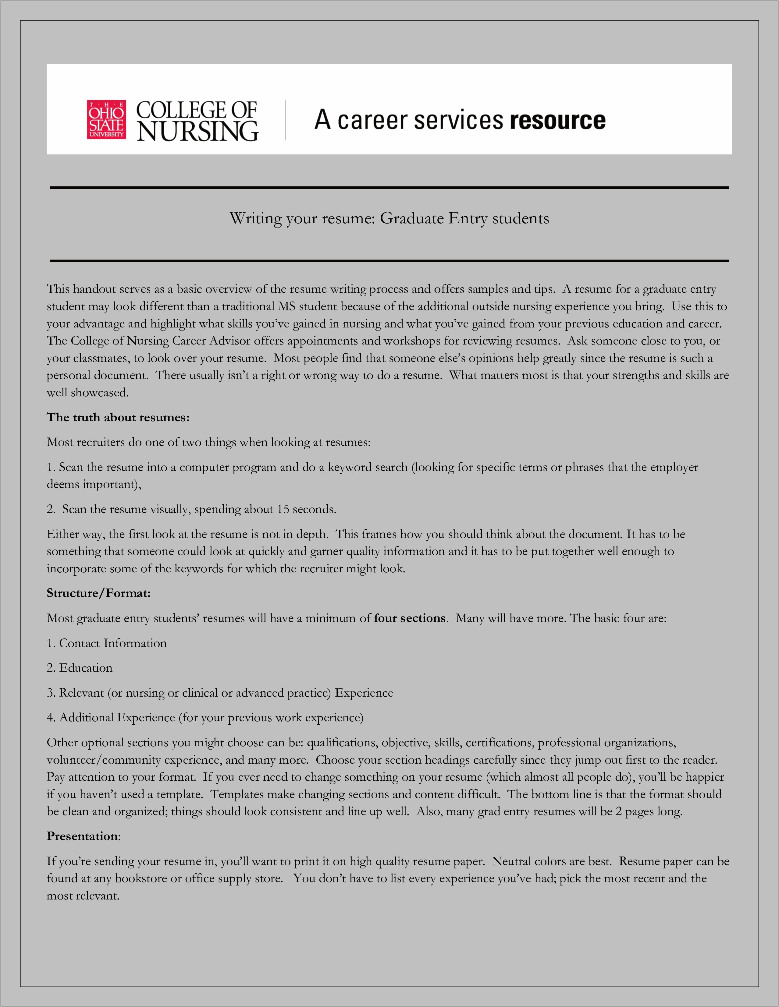 New Nurse Practitioner Resume Examples