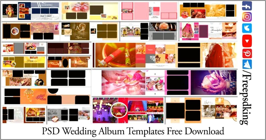 New Psd Wedding Templates Free Download