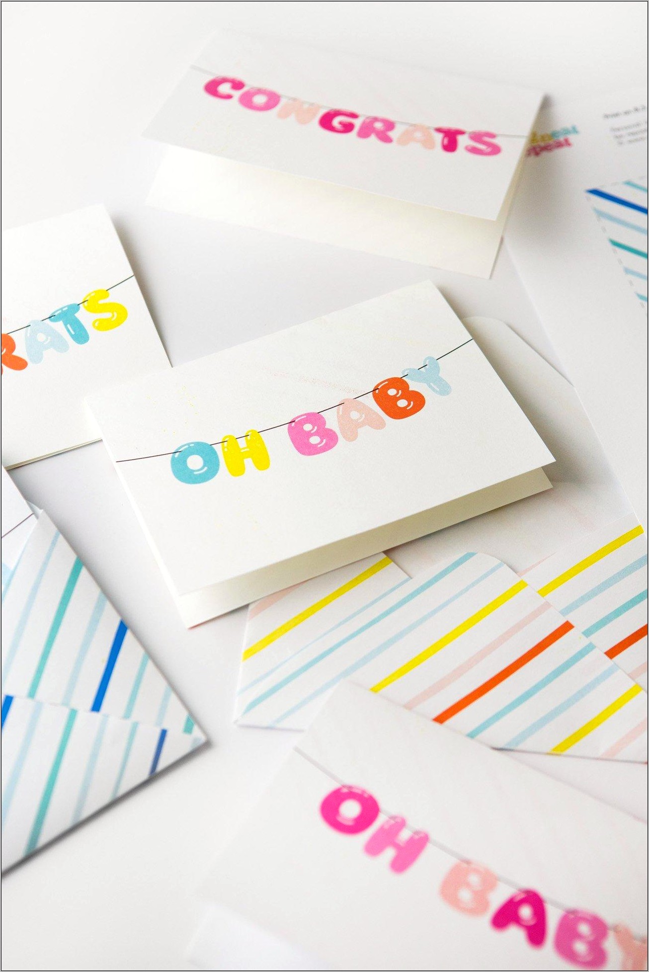 Newborn Baby Card Template Free Download