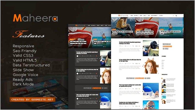 News Channel Blogger Templates Free Download