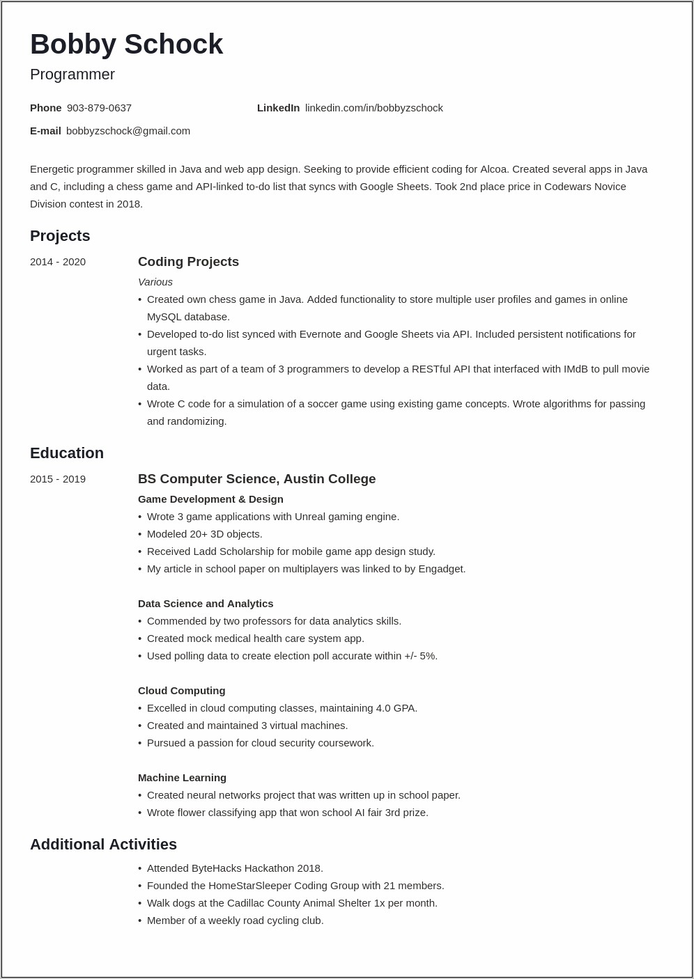 No Experience Teacher Resume Samples