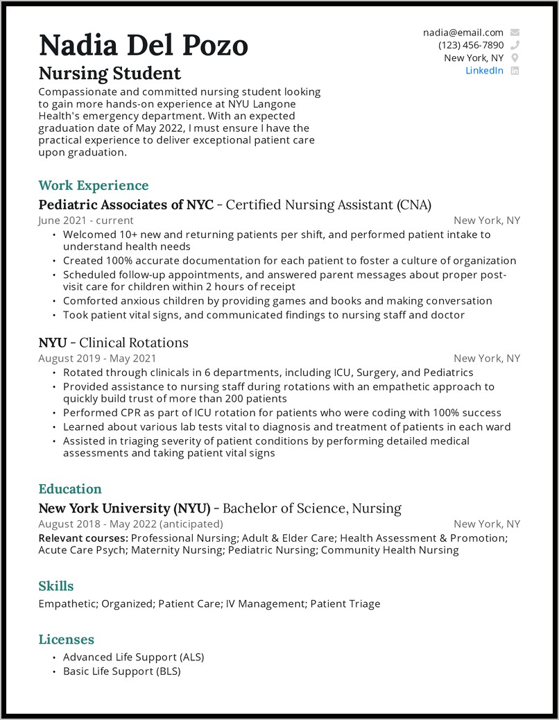 Nurse Practitioner Resume Objective Statement