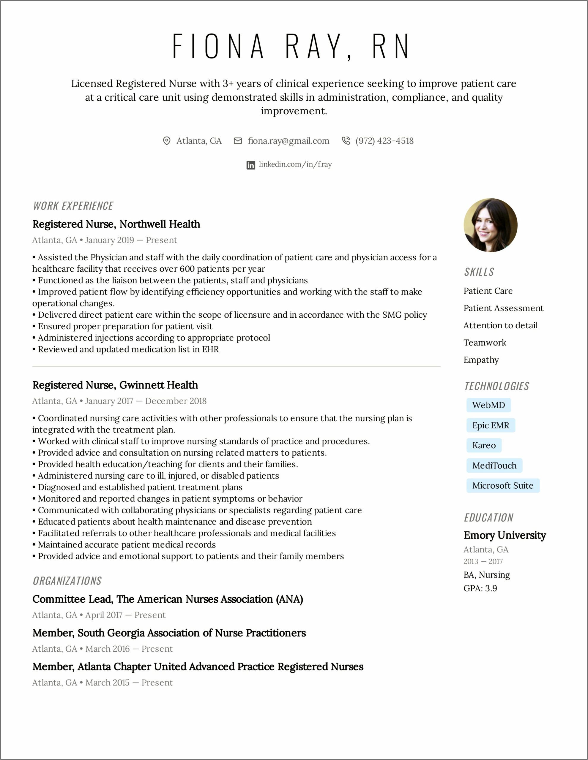 Nursing Home Lpn Resume Sample