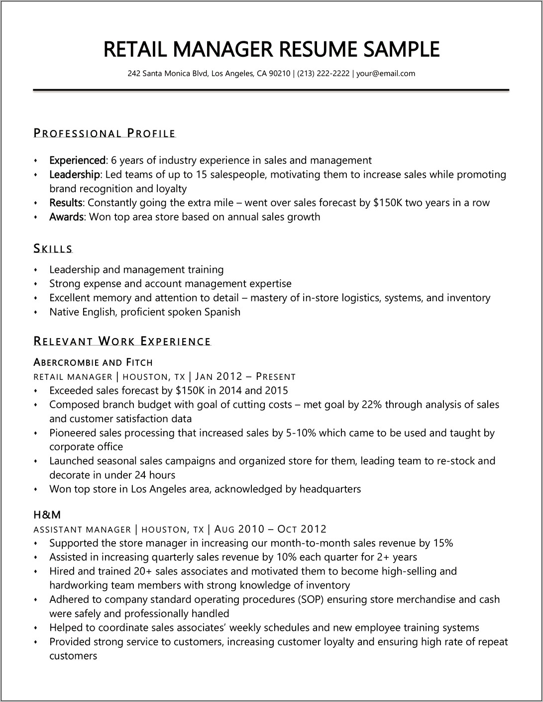 Objective Examples For Resume Loyal