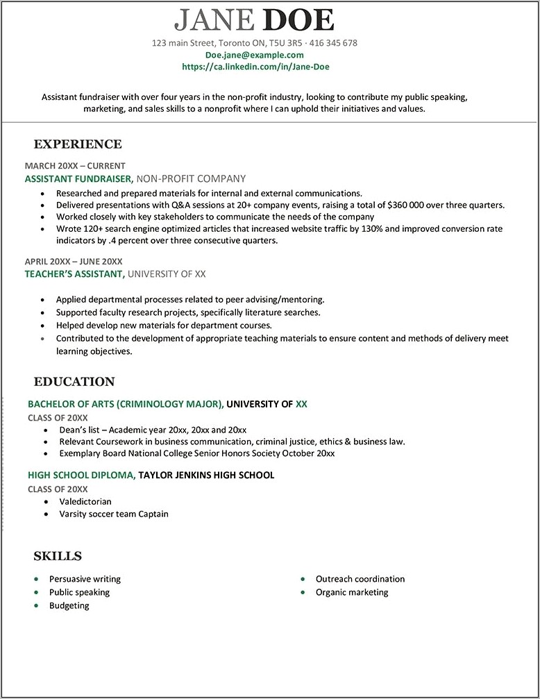 Objective For Legal Assisatant Resume