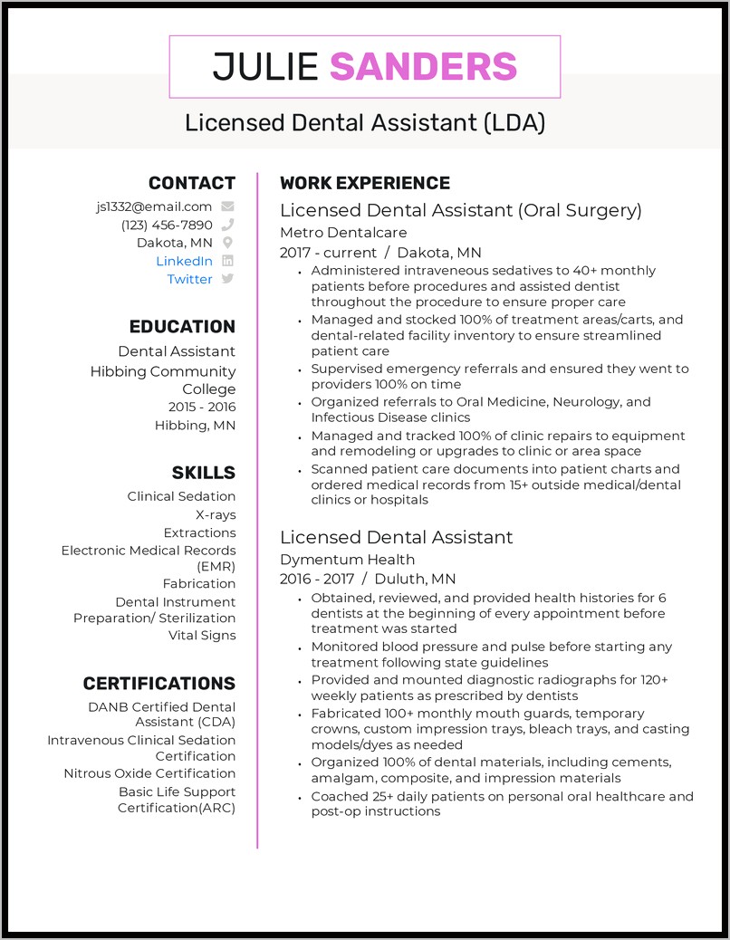 Objective For Surgical Technologist Resume