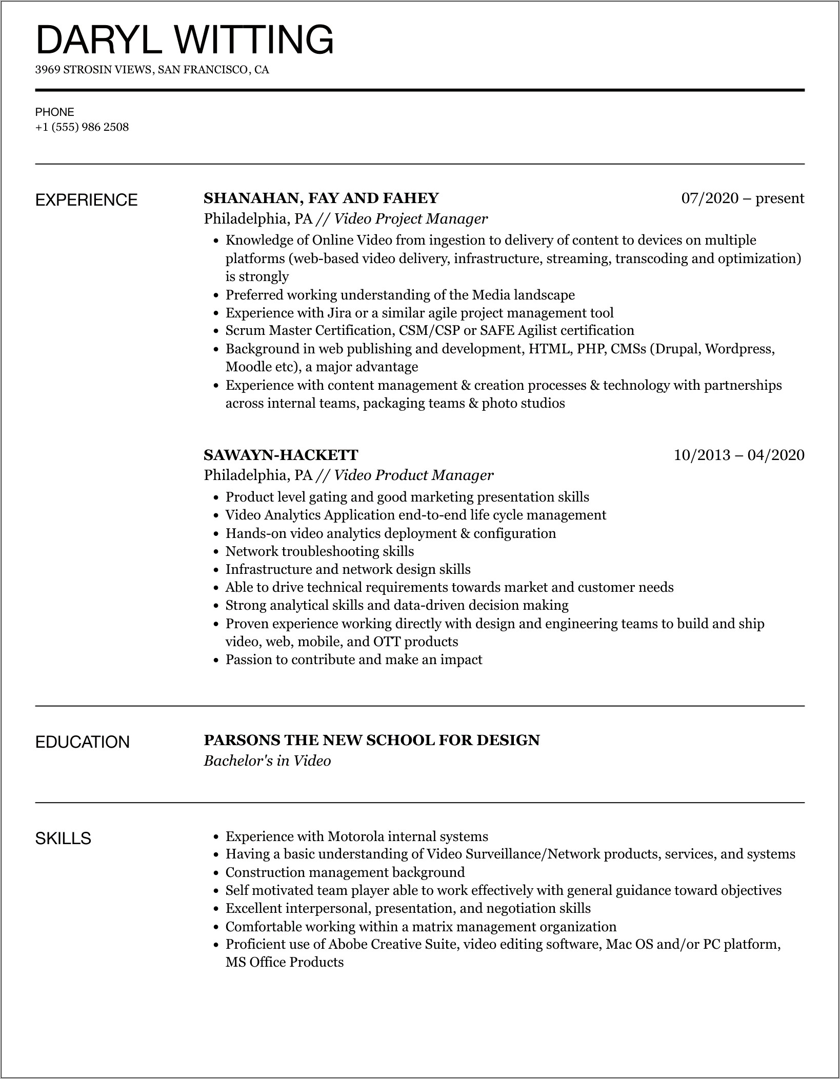 Objective In Resume For Encoder