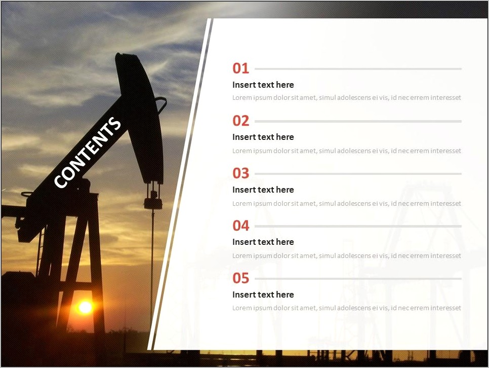 Oil Gas Powerpoint Templates Free Download