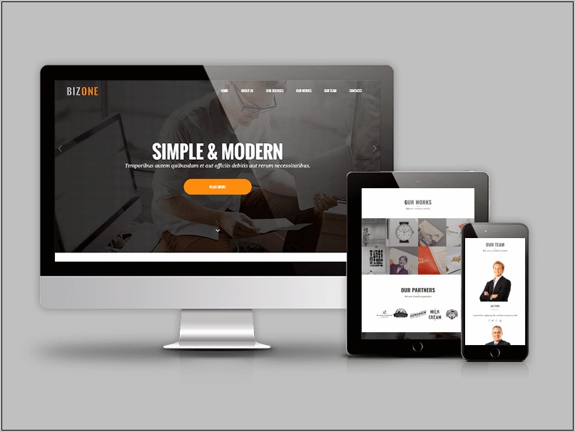 One Page Joomla Template Free Download