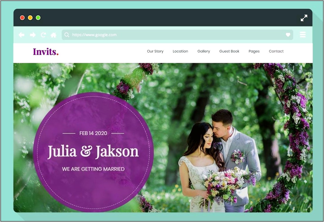 One Page Wedding Templates Design Free Html