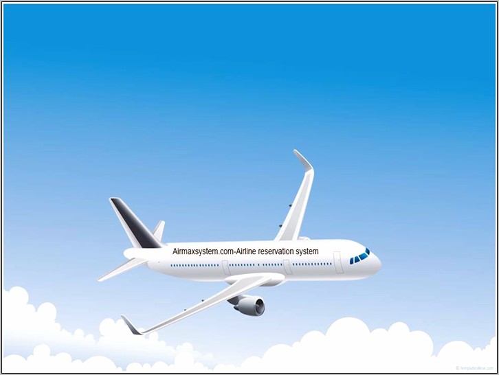 Online Airline Reservation System Template Free Download