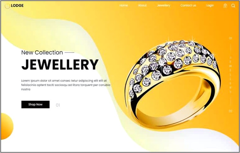 Online Jewellery Shop Html5 Css Template Free Download