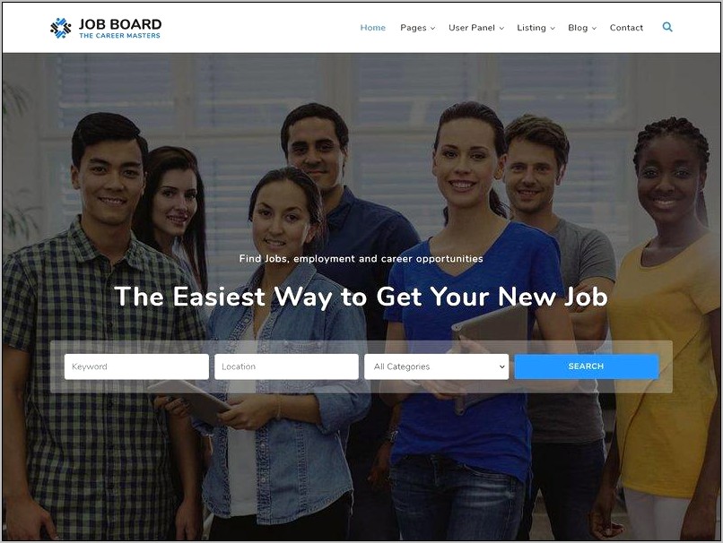 Online Job Portal Templates Free Download