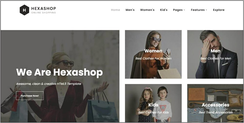 Online Shop Template Bootstrap Free Download