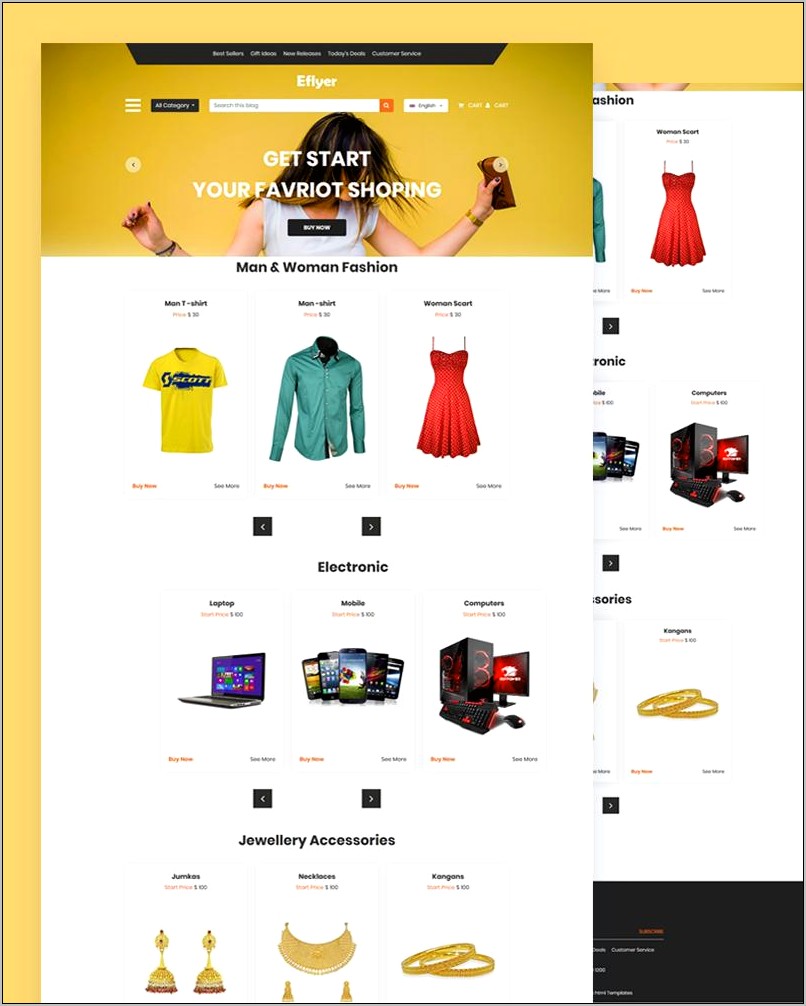 Online Store Template For My Domain Free