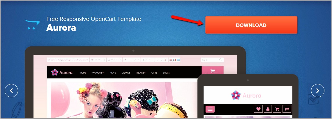 Opencart 1.5 6.4 Free Templates Download