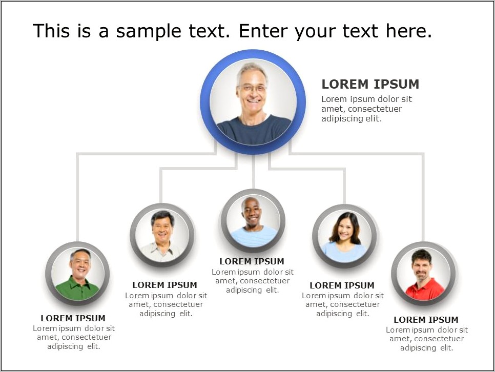 Organizational Chart Ppt Templates Free Download