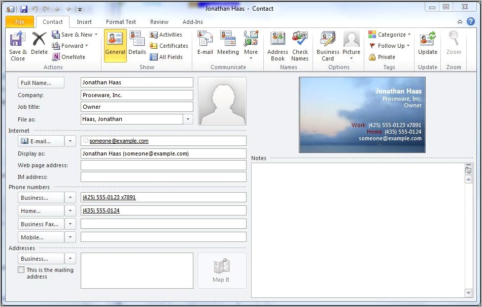 Outlook 2010 Add In Template Download