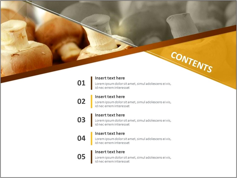 Oyster Mushroom Powerpoint Templates Free Download