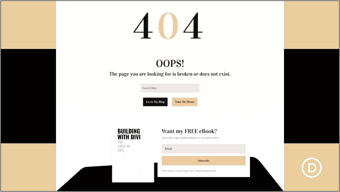 Page Not Found Template Free Download