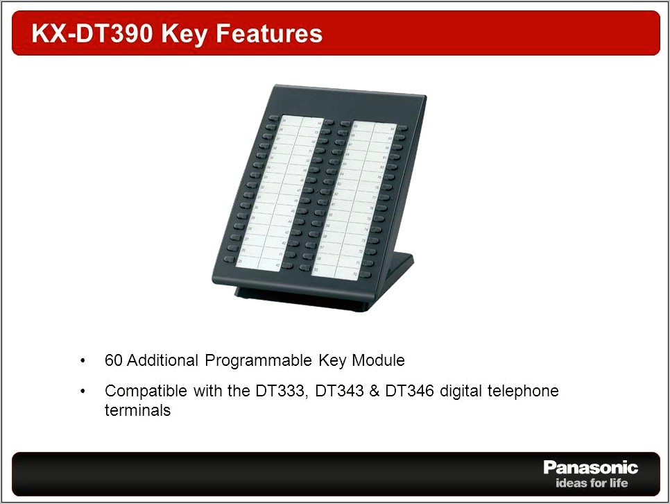 Panasonic Kx Dt333 Label Template Download