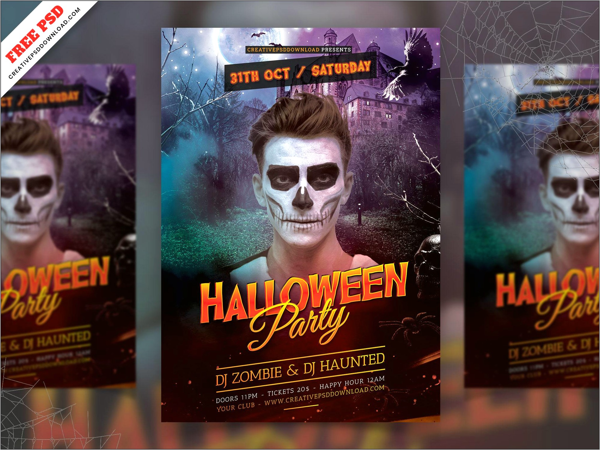 Party Flyer Psd Template Free Download