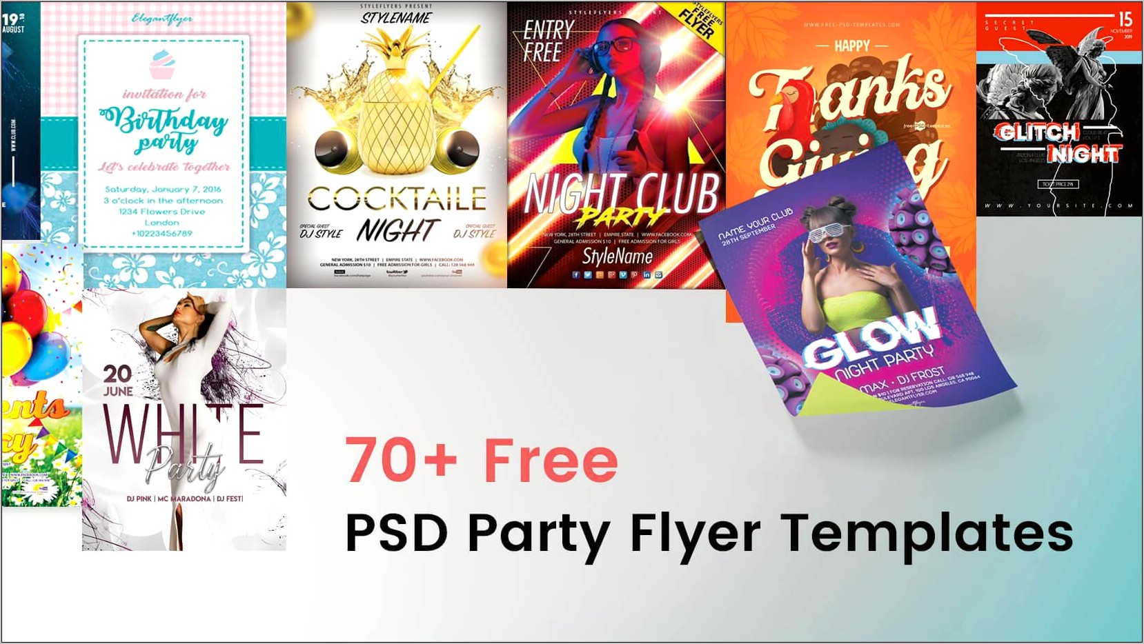 Party Flyer Template Free Psd Download