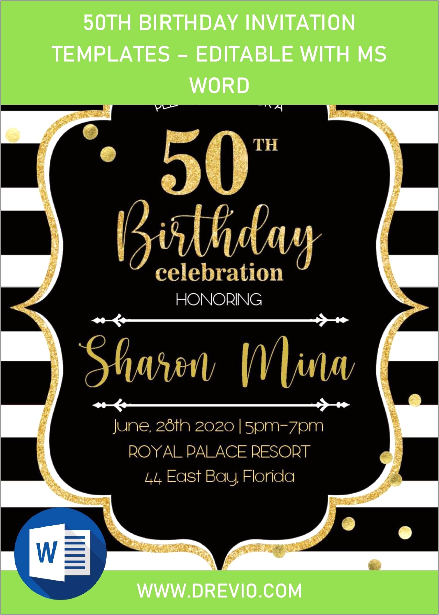 Party Invitation Design Templates Free Download