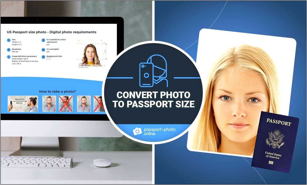 Passport Size Photo Template For Photoshop Download