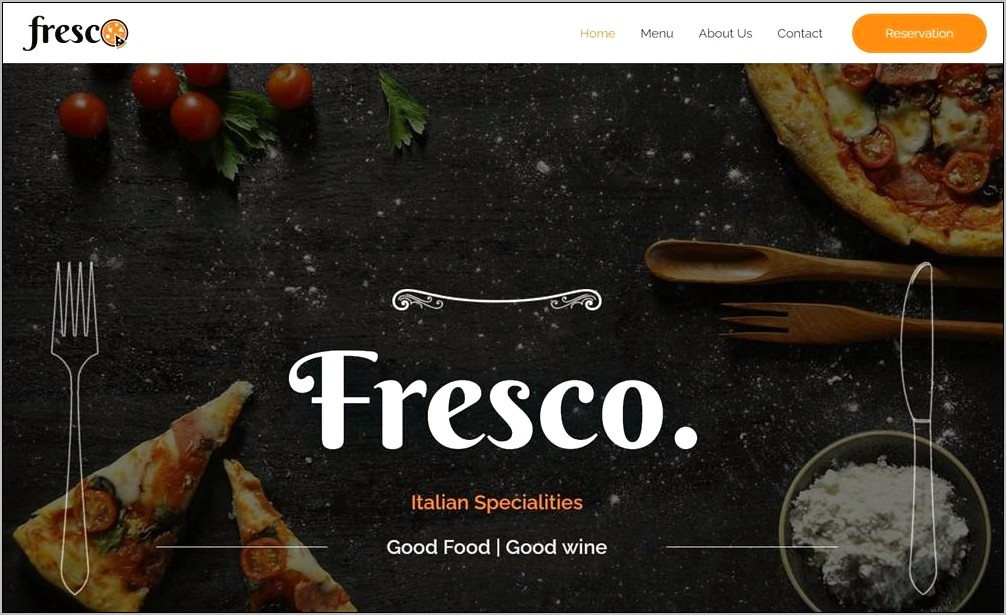 Pasta Restaurant Html Responsive Template Free Download