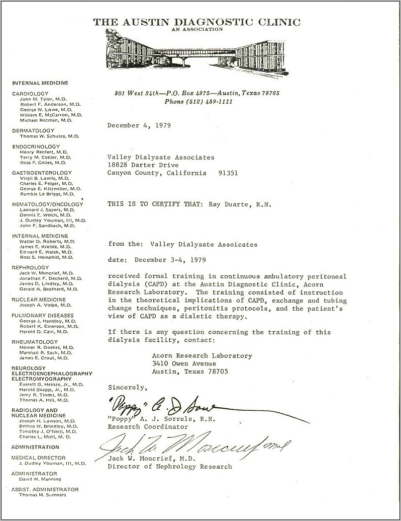 Peritoneal Dialysis Lvn Sample Resume