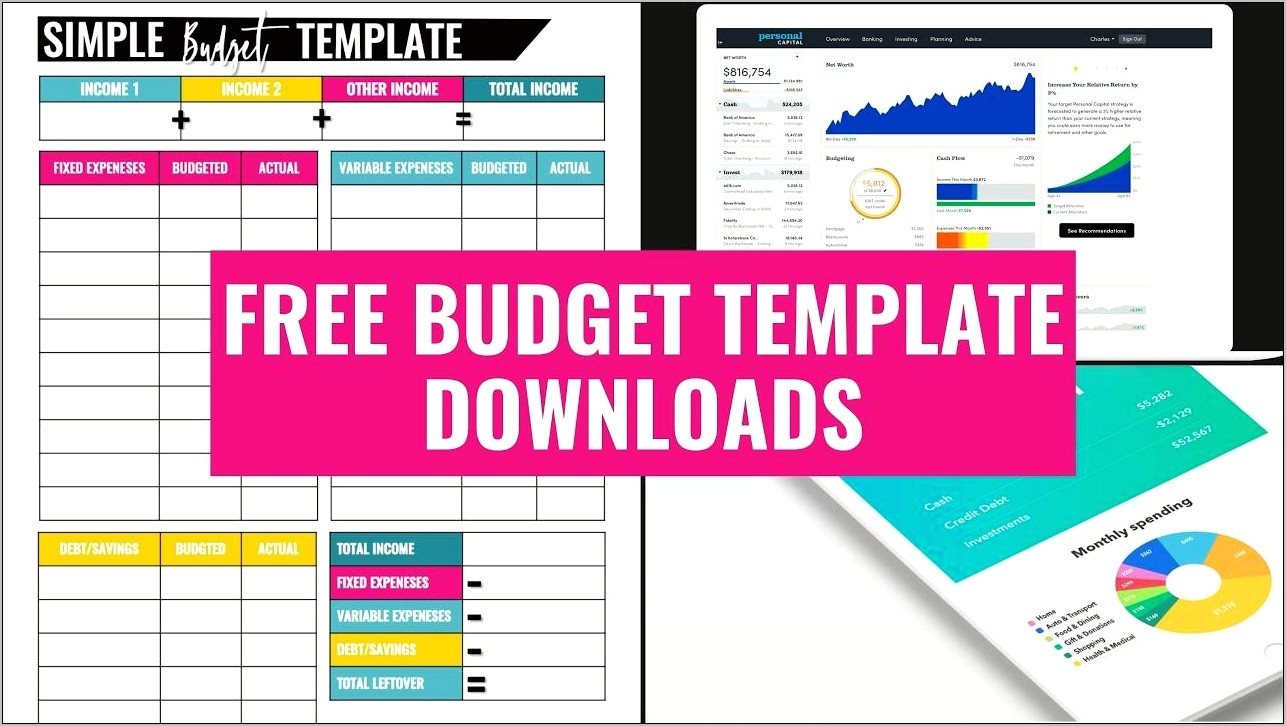 Personal Budget Template Free Download Dave Ramsey