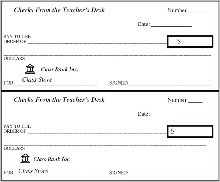 Personal Check Template Office Professional 2010 Download