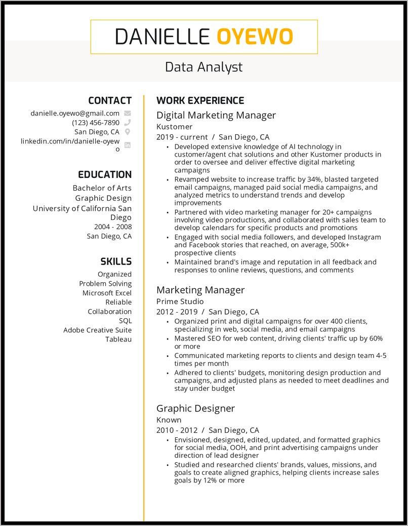 Personal Objective For Resume Examples