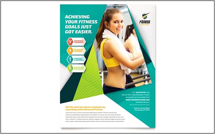 Personal Trainer Flyer Templates Free Download