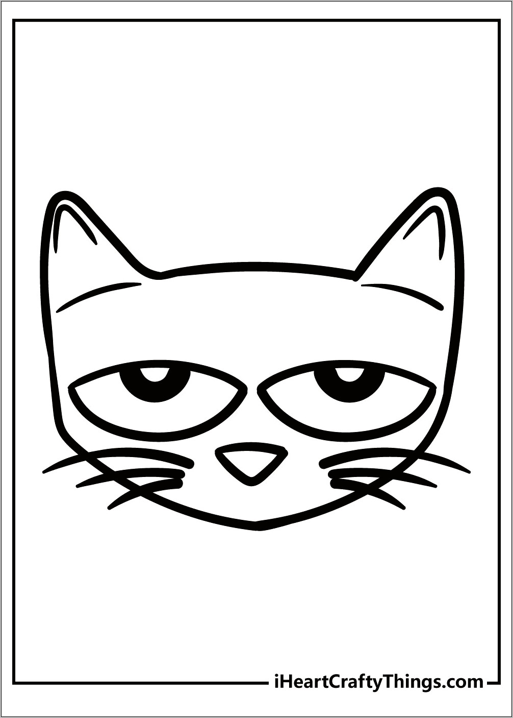 Pete The Cat Craft Templates Free Prinatable