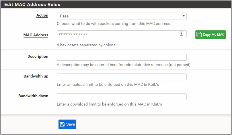 Pfsense Captive Portal Login Page Template Download