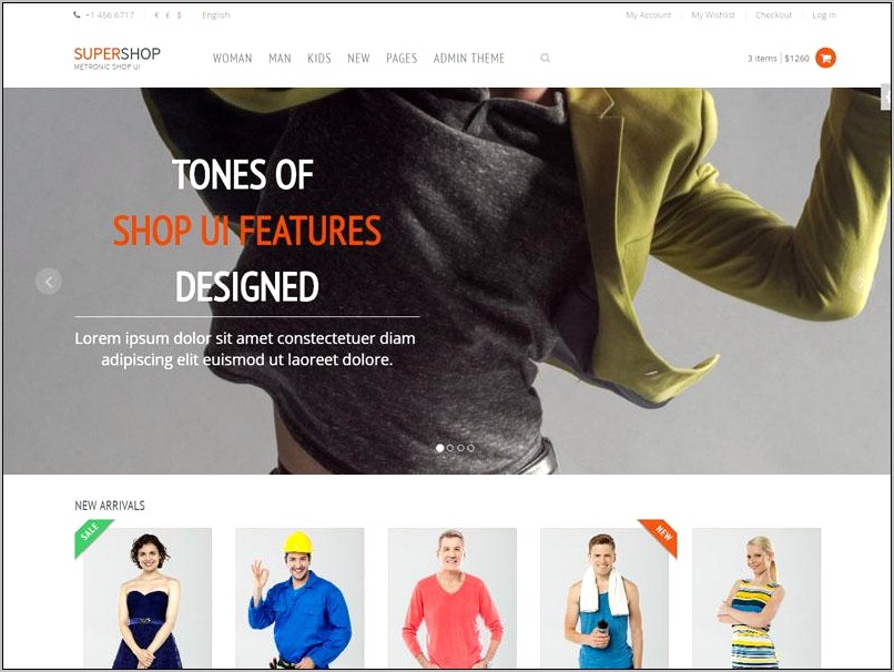 Philos Responsive Ecommerce Html Template Free Download