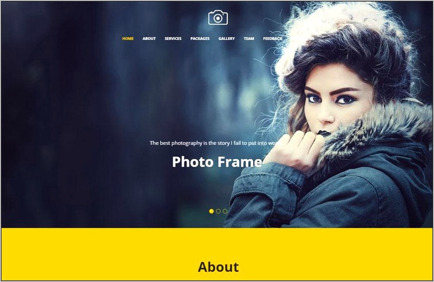 Photo Studio Html Templates Free Download