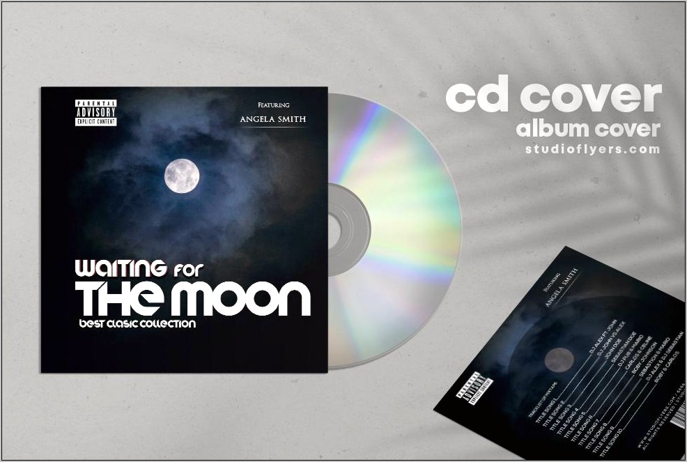 Photoshop Cd Cover Template Free Download