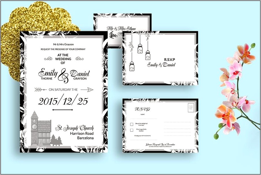 Photoshop Hindu Wedding Invitation Templates Psd Free Download