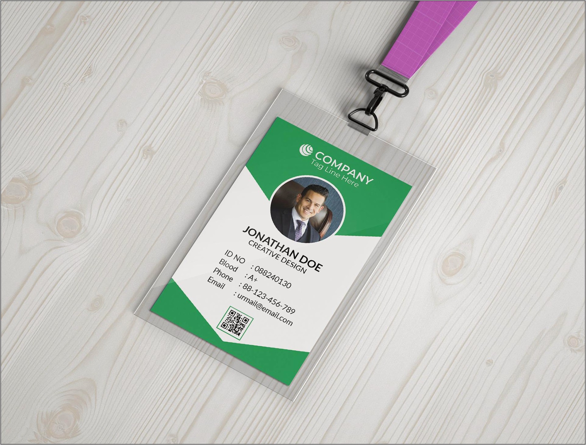 Photoshop Id Card Template Psd File Free Download