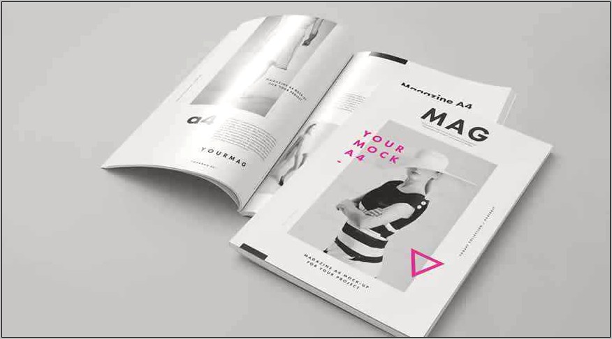 Photoshop Magazine Layout Template Free Download