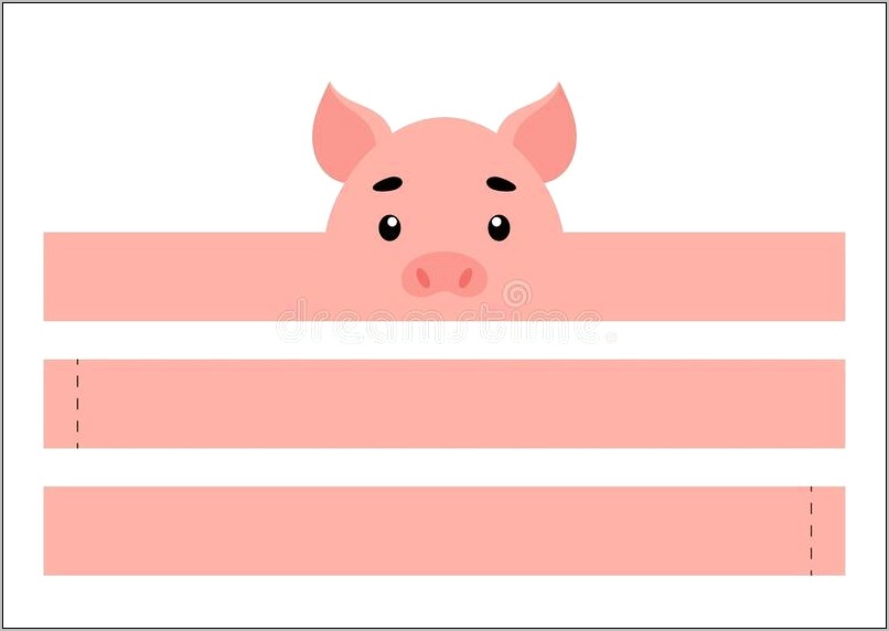 Pig Border Document Template Free Download