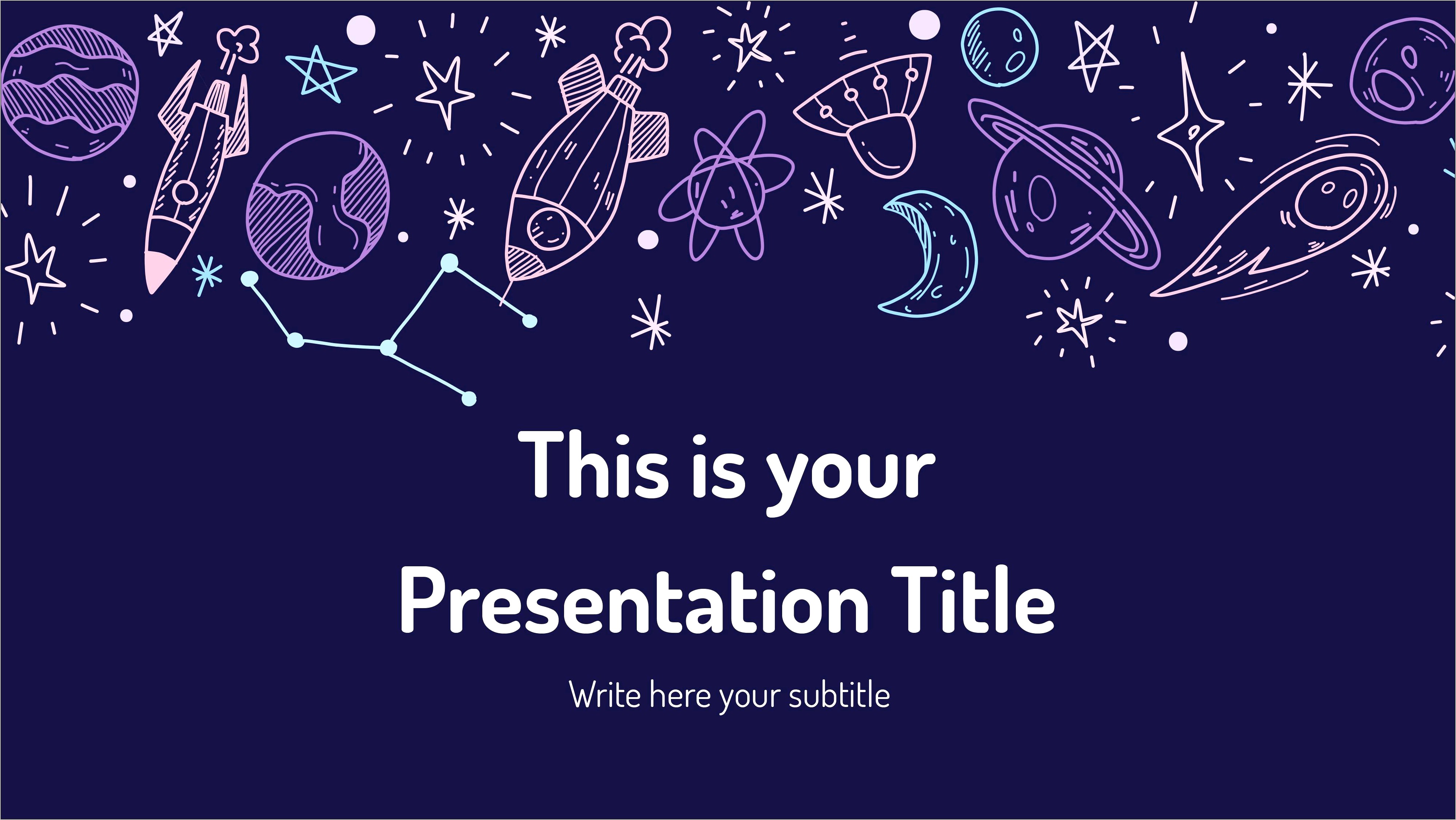 Planning Powerpoint Slides Free Template For Children