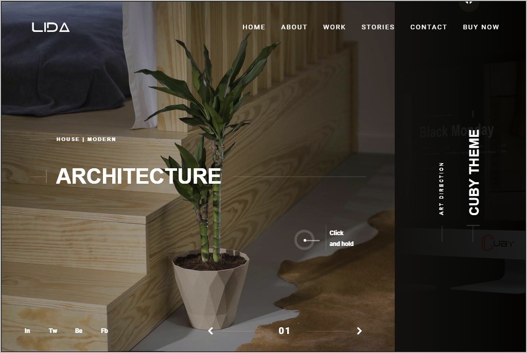 Pluto Parallax Html Portfolio Template Download