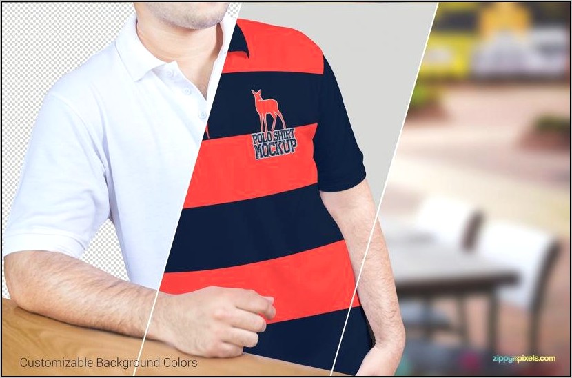 Polo Shirt Mockup Template Psd Free Download